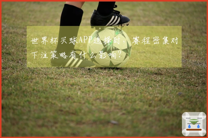 世界杯买球APP选择时，赛程密集对下注策略有什么影响？