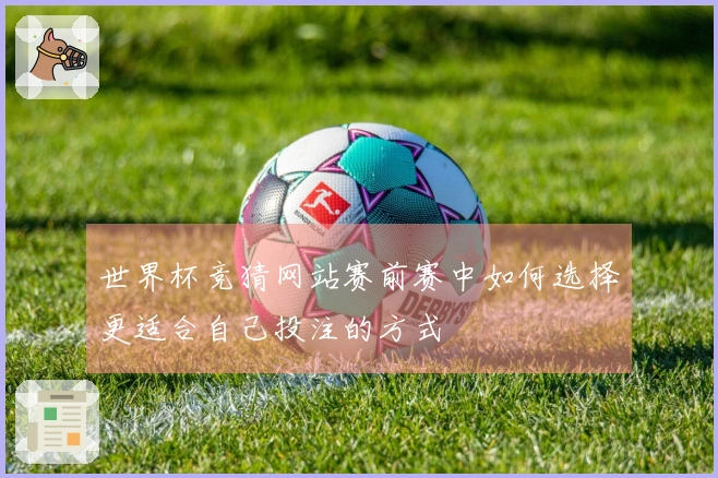 世界杯竞猜网站赛前赛中如何选择更适合自己投注的方式