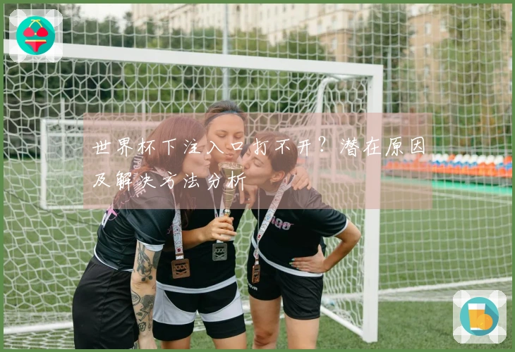 世界杯下注入口打不开？潜在原因及解决方法分析