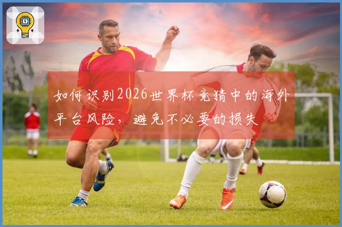 如何识别2026世界杯竞猜中的海外平台风险，避免不必要的损失